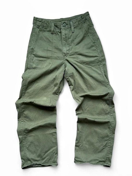 Levi's Pants - RARE Levi's 80s OG 107 baker pants in Green 26x26